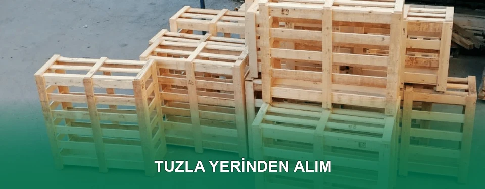 Tuzla Yerinden Palet Toplama
